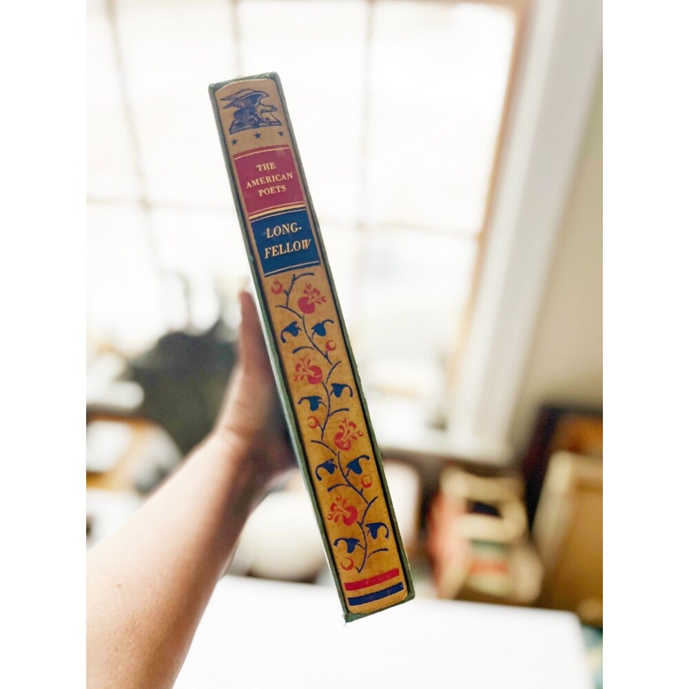 LONGFELLOW HERITAGE PRESS American Poets Vintage 1943 Sandglass & Slipcase